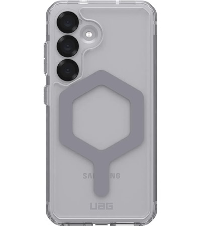 UAG Plyo Pro odoln zadn kryt se zabudovanmi magnety pro Samsung Galaxy S25 stbrn ZDARMA 4smarts 60W kabel 