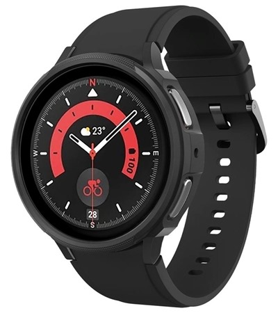 Spigen Liquid Air pouzdro pro Samsung Galaxy Watch5 Pro 45mm ern ASUS TUF Gaming P1 hern podloka pod my ern ,ASUS ROG Scabbard II Medium hern podloka pod my erven / ern 