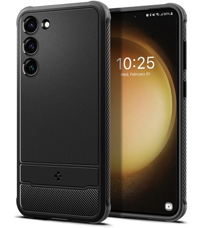 Spigen Rugged Armor odoln zadn kryt pro Samsung Galaxy S23 ern