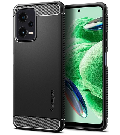 Spigen Rugged Armor odoln zadn kryt pro POCO X5 / Xiaomi Redmi Note 12 5G ern