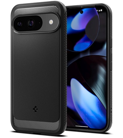 Spigen Rugged Armor odoln zadn kryt pro Google Pixel 9 / 9 Pro ern