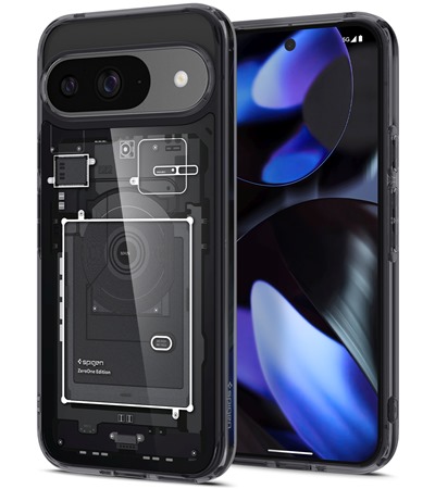 Spigen Ultra Hybrid Zero One zadn kryt pro Google Pixel 9 / 9 Pro ern