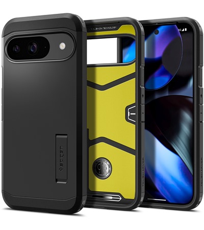 Spigen Tough Armor odoln zadn kryt pro Google Pixel 9 / 9 Pro ern