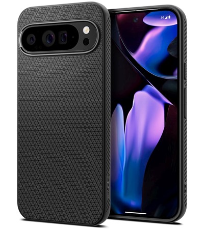 Spigen Liquid Air zadn kryt pro Google Pixel 9 Pro XL ern