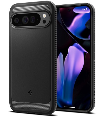 Spigen Rugged Armor odoln zadn kryt pro Google Pixel 9 Pro XL ern