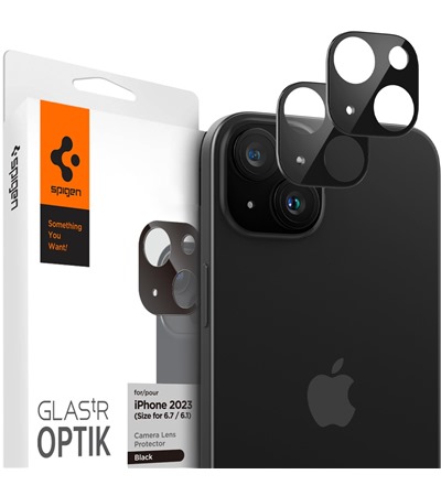 Spigen Glass.tR EZ Fit Optik tvrzen sklo na oky fotoapartu pro Apple iPhone 15 / 15 Plus 2ks ern ASUS TUF Gaming P1 hern podloka pod my ern ,ASUS ROG Scabbard II Medium hern podloka pod my erven / ern 