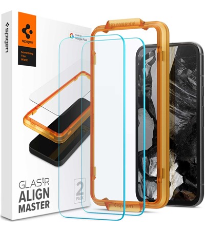 Spigen Glas.tR AlignMaster tvrzen sklo pro Google Pixel 8a ir 2ks ASUS TUF Gaming P1 hern podloka pod my ern ,ASUS ROG Scabbard II Medium hern podloka pod my erven / ern 