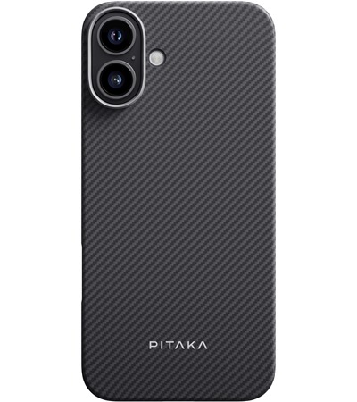 Pitaka Ultra-Slim Case aramidov kryt s podporou MagSafe pro Apple iPhone 16 ern