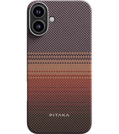 Pitaka Tactile Woven Case aramidov kryt s podporou MagSafe pro Apple iPhone 16 modr