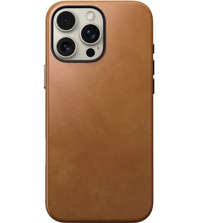 Nomad Traditional Leather case koen zadn kryt pro Apple iPhone 16 Pro Max hnd ASUS ROG Scabbard II Medium hern podloka pod my erven / ern 