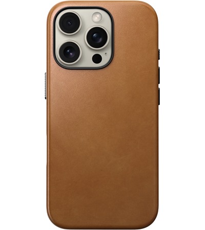 Nomad Traditional Leather case koen zadn kryt pro Apple iPhone 16 Pro hnd