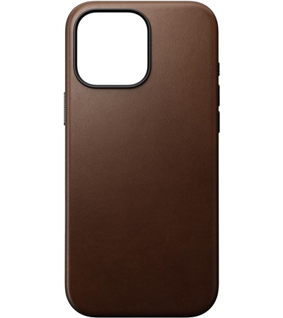 Nomad Modern Leather koen zadn kryt pro Apple iPhone 16 Pro Max hnd