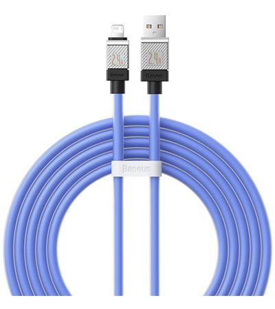 Baseus CoolPlay USB-A / Lightning 2.4A 2m modr kabel