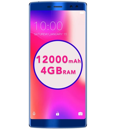 Doogee BL12000 4GB / 32GB Dual-SIM Blue