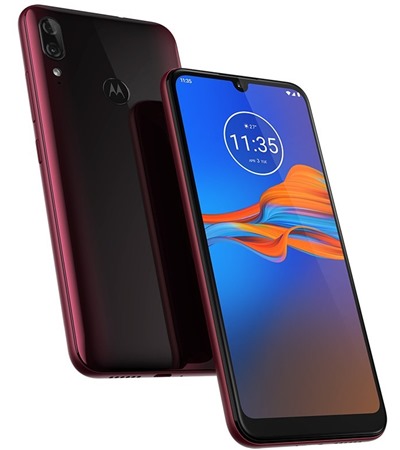 Motorola Moto E6 Plus 4GB / 64GB Dual-SIM Rich Cranberry