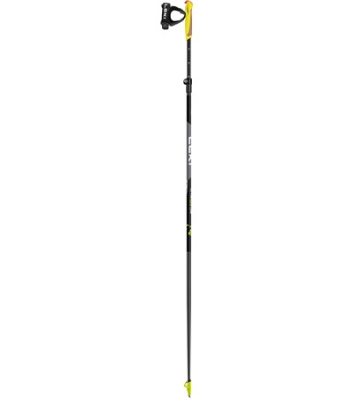 LEKI XTA 6.5 Vario Jr., black-white-neonyellow, 135 cm