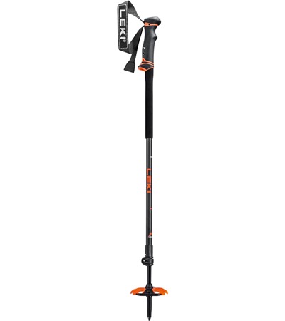 LEKI Poles, Helicon Lite, dark anthracite-neonorange-black, 110 - 145