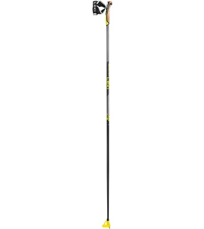 LEKI Poles, PRC 850, llight anthracite-neonyellow-black, 135