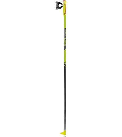 LEKI Poles, PRC Junior, neonyellow-black-llight anthracite, 110