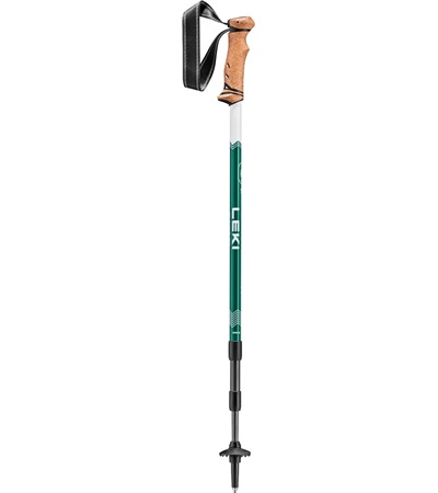 LEKI Trail, deep aqua-white, 110 - 145 cm