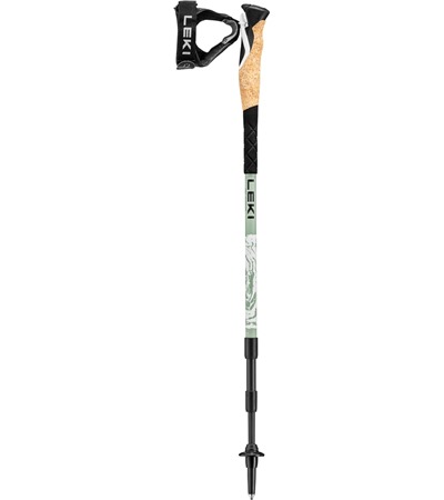 LEKI Cross Hike Carbon , envy-white-black, 100 - 135 cm