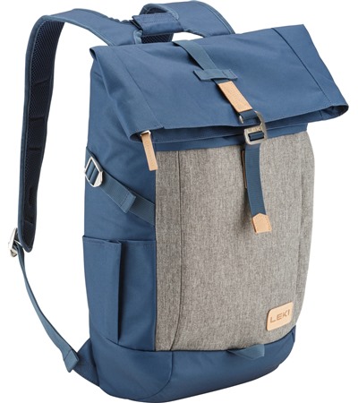 LEKI Daypack Casual, dark denim-grey-paarl brown, One size