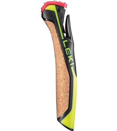 LEKI Nordic Shark Cork, neonyellow-black, 16 mm