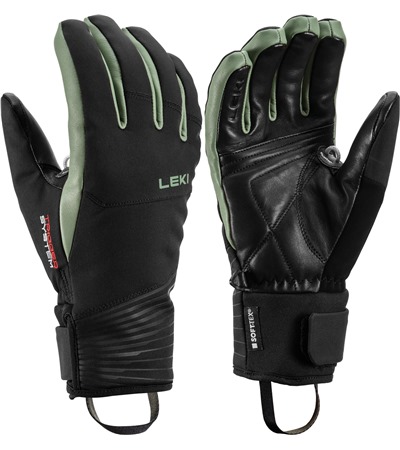 LEKI Sparrow 3D Women, black-dusty green, 6.0