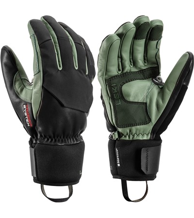 LEKI Hevon 3D, black-dusty green, 6.5