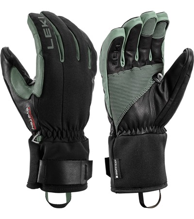 LEKI Argus Thermo 3D, black-dusty green, 6.5