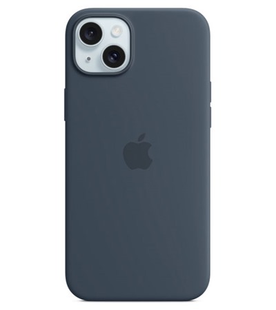 Apple silikonov zadn kryt s podporou MagSafe pro Apple iPhone 15 Plus ern