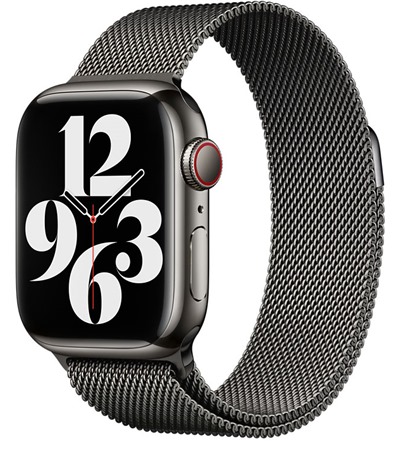 Apple Milanese Loop emnek milnsk tah pro Apple Watch 38 / 40 / 41mm Graphite