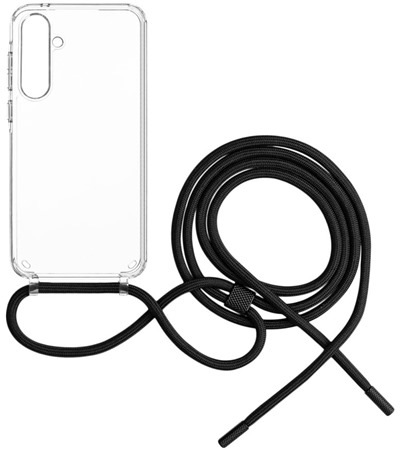 FIXED Pure Neck zadn kryt s rkou na krk pro Samsung Galaxy A35 5G ern