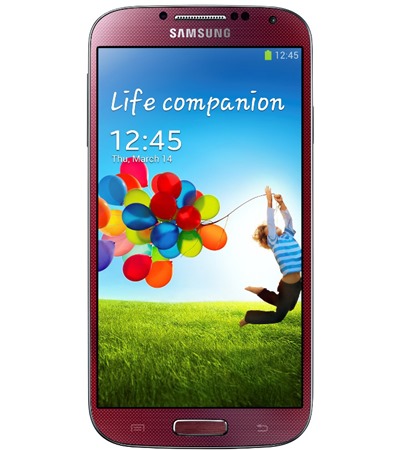 Samsung i9505 Galaxy S4 16GB Red (GT-I9505ZRAETL)