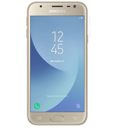 Samsung J330F Galaxy J3 2017 Dual-SIM Gold (SM-J330FZDDETL)