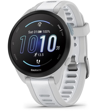 Garmin Forerunner 165 Mist Grey / Whitestone