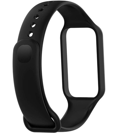 Xiaomi silikonov emnek pro Xiaomi Smart Band 8 Active / Redmi Smart Band 2 ern