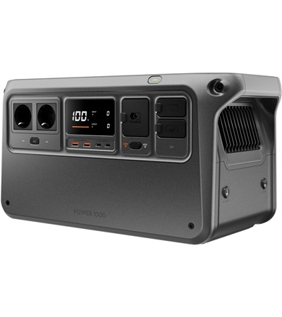 DJI Power 1000 nabjec stanice 4smarts GaN Flex Pro 200W PD / QC nabjeka s prodluovacm adaptrem 