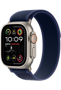 Apple Watch Ultra 2 2024 Natural + Blue Trail Loop M/L