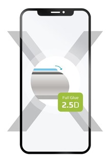 FIXED Full-Cover tvrzen sklo pro Samsung Galaxy S24 FE ern