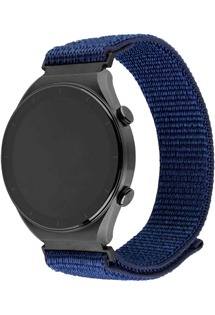 FIXED Nylon Sporty Strap nylonov emnek 20mm Quick Release pro smartwatch tmav modr