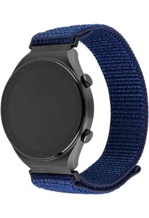 FIXED Nylon Sporty Strap nylonov emnek 22mm Quick Release pro smartwatch tmav modr