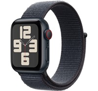 Apple Watch SE 2024 Cellular 40mm Midnight + Ink Sport Loop