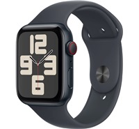 Apple Watch SE 2024 44mm Midnight + Midnight Sport Band M/L