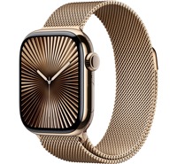 Apple Watch Series10 Cellular 42mm Gold + Gold Milanese Loop