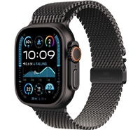 Apple Watch Ultra 2 2024 Black + Black Titanium Milanese Loop S