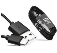 Samsung USB-A / USB-C, 1.2m ern kabel, bulk (EP-DG970BBE)