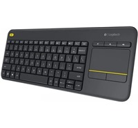 Logitech Wireless K400 Plus CZ bezdrtov klvesnice ed - rozbaleno