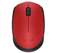 Logitech M171 bezdrtov my erven