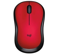 Logitech M220 bezdrtov my erven